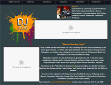 Tablet Screenshot of dj-jojo-musik.de